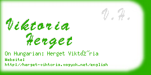 viktoria herget business card